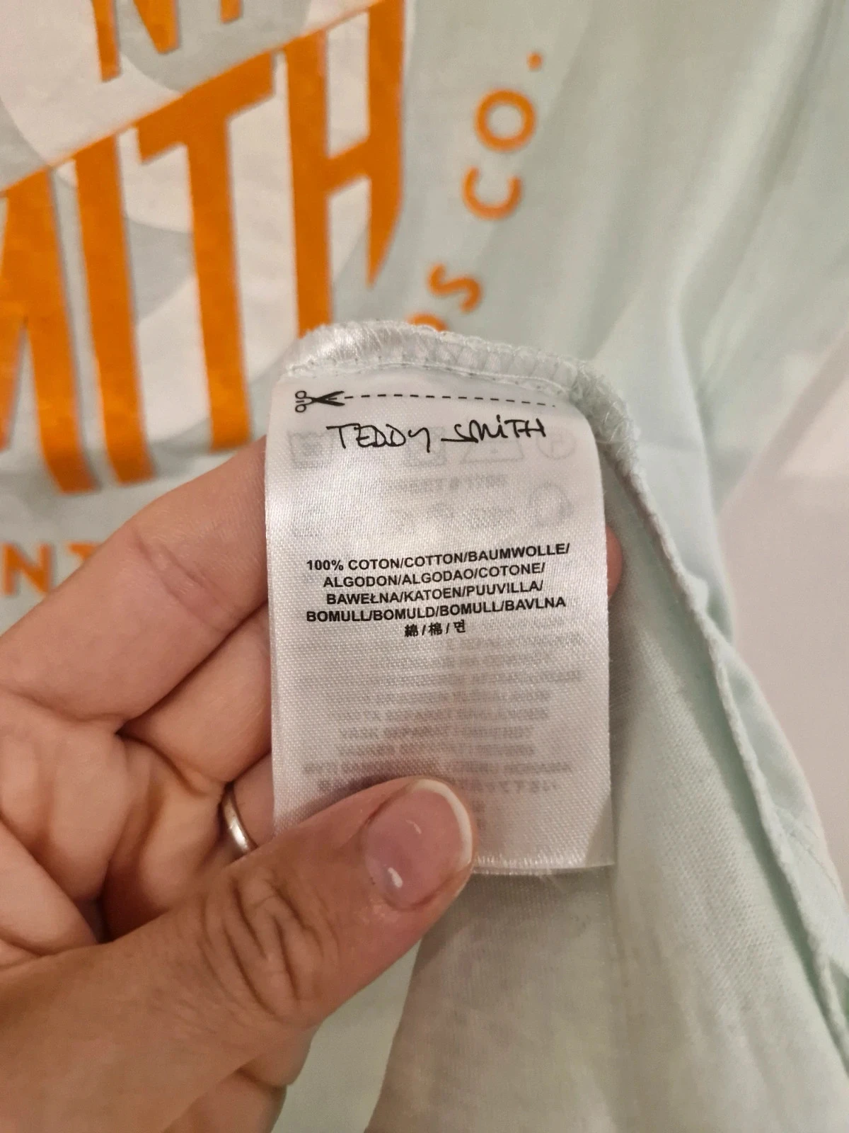 Teddy Smith-T-shirt 100% katoen – photo 4